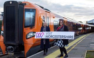 Sarah Wilson from West Midlands Railway and Lorna Robinson from Visit Worcestershire