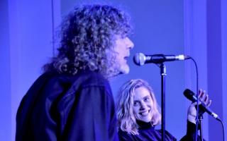 Saving Grace featuring Robert Plant and Suzi Dian performing at a Music in the Halls show in 2019