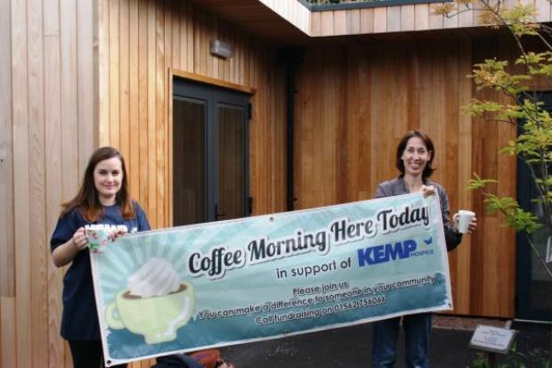 SOCIAL FUNDRAISER: Hold a coffee morning for Kemp Hospice.